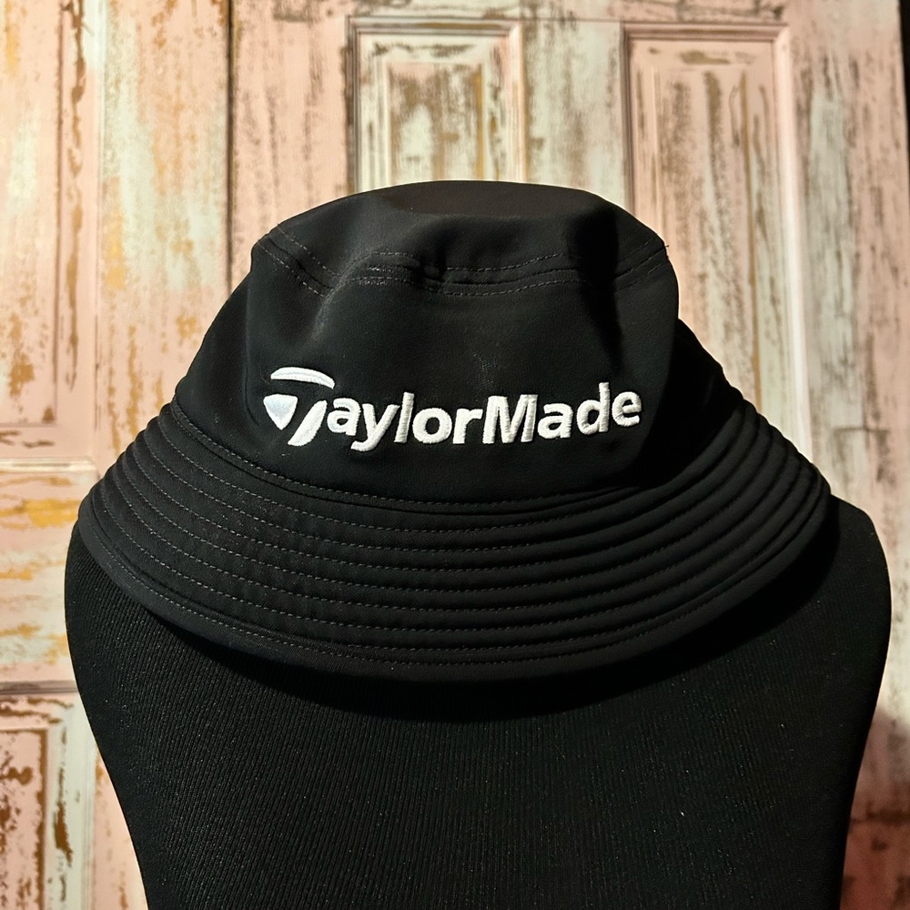 TaylorMade Black Bucket Hat